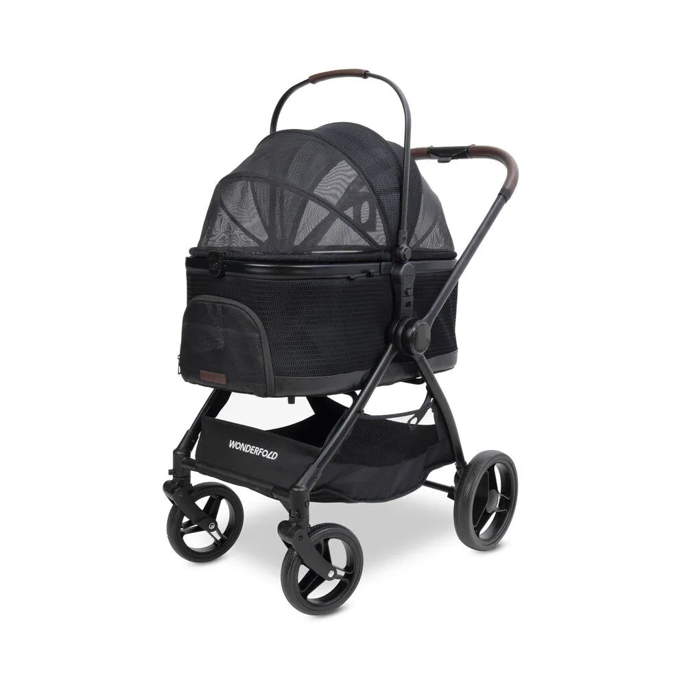 Wonderfold - P3 2-in-1 Pet Stroller Black【Pre Order Now! Delivery after 15 ~20 working days】