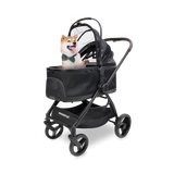 Wonderfold - P3 2-in-1 Pet Stroller Black【Pre Order Now! Delivery after 15 ~20 working days】