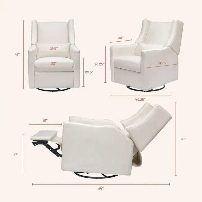 Babyletto - Kiwi Recliner and Swivel Glider【Pre Order Now! Delivery after 1 month】
