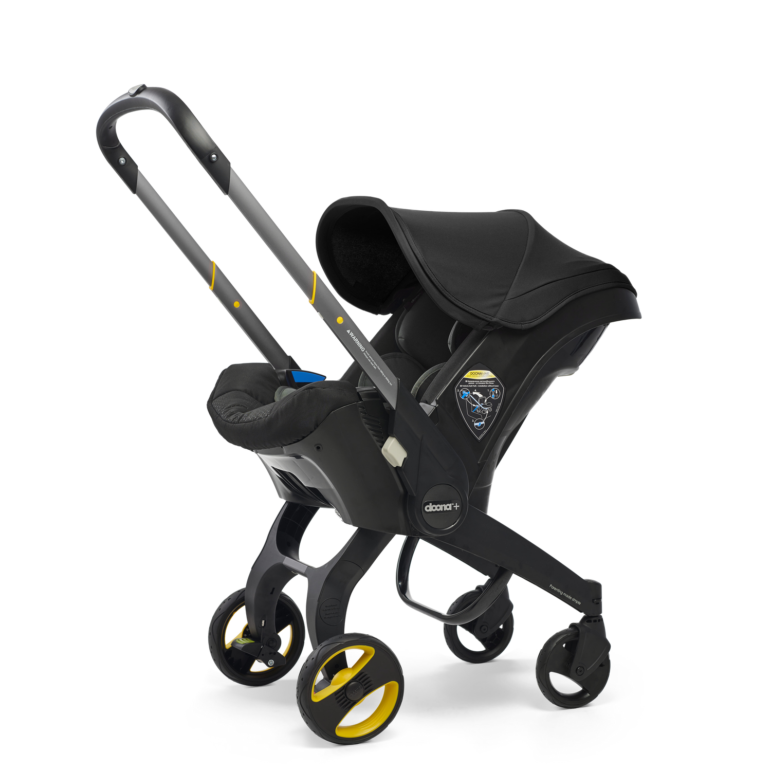 Doona+ -  Infant Car Seat & Stroller (Nitro Black)