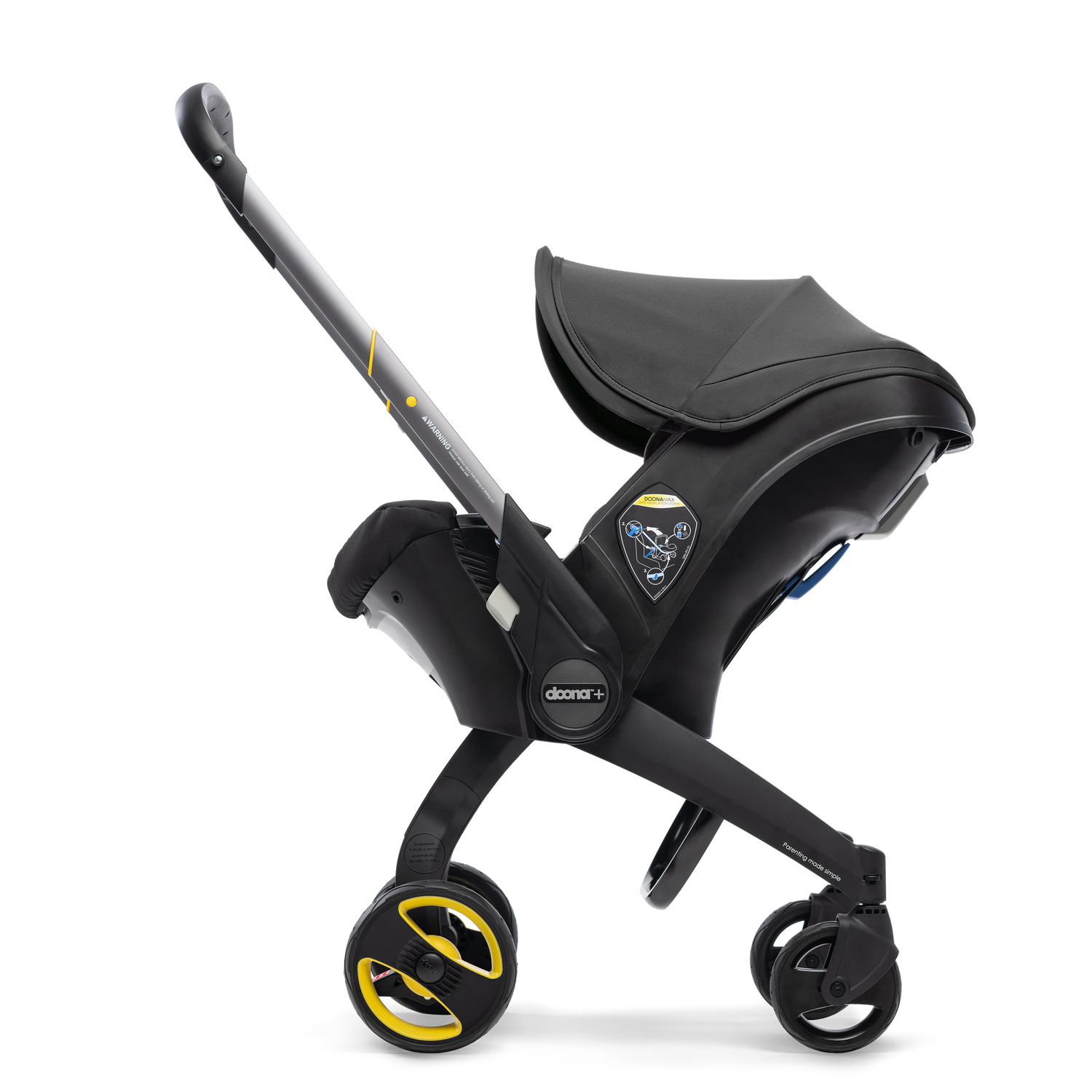 Doona+ -  Infant Car Seat & Stroller (Nitro Black)