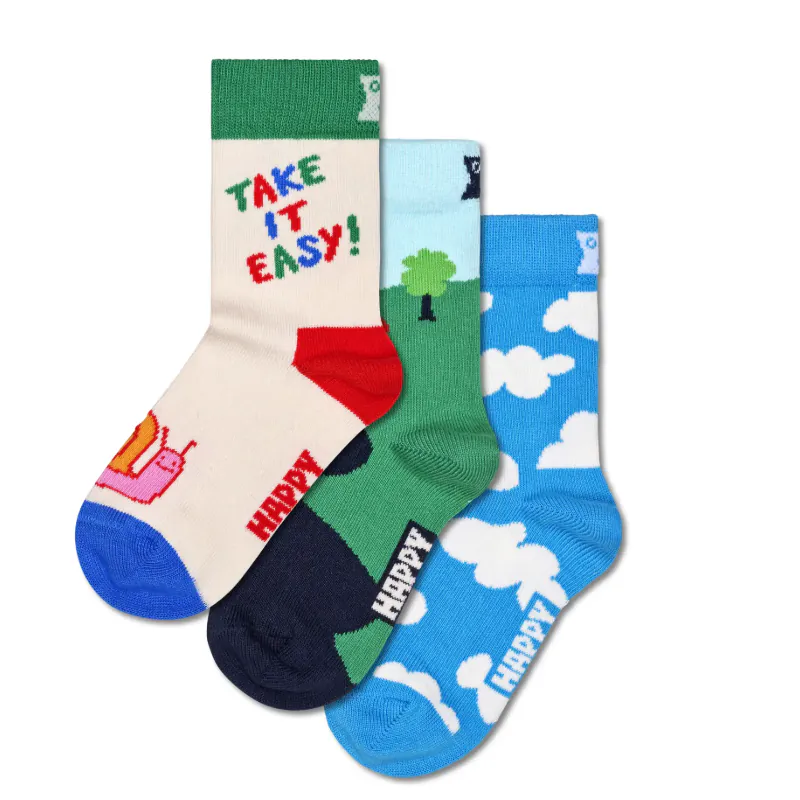 Happy Socks - Kids 3-pack Camera Gift Set