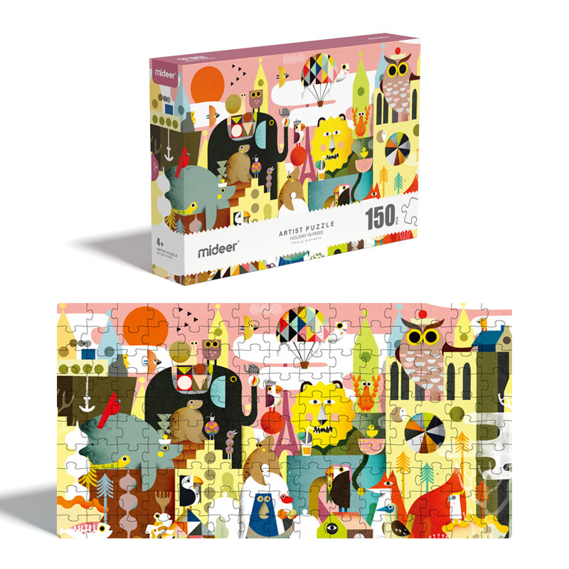 Mideer - Artist Puzzle (Holiday In Paris 150pcs)