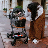Wonderfold - P2 3-in-1 Pet Stroller Graphite Gray【Pre Order Now! Delivery after 15 ~20 working days】